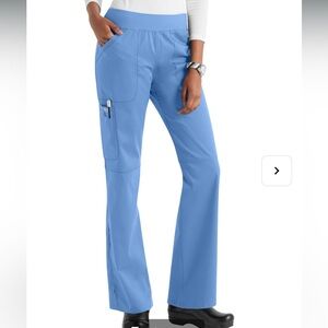 Cherokee Workwear Revolution Knit Waist Cargo Scrub Pants